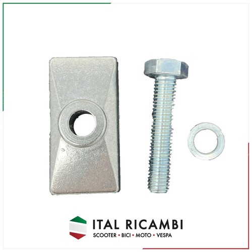 Piastra staffa alluminio con - piastra,