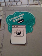 ADESIVO STICKER VINTAGE KLEBER A' L' AVANT GARDE DU PROGRES HUWA 
