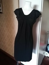 Tubino Annarita N nero TG. 42 Parti In Pura Seta