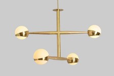 Globo paralume 4 luci taglio