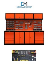 Parete officina 2 banco da