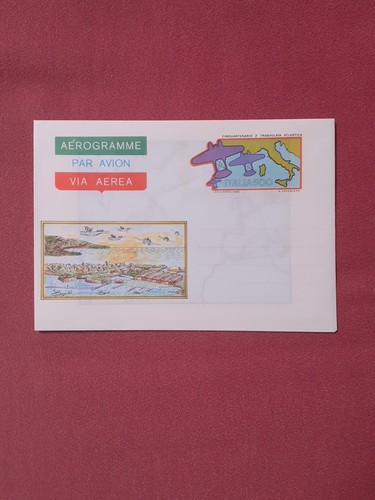 Aerogramma postale italia - postale,