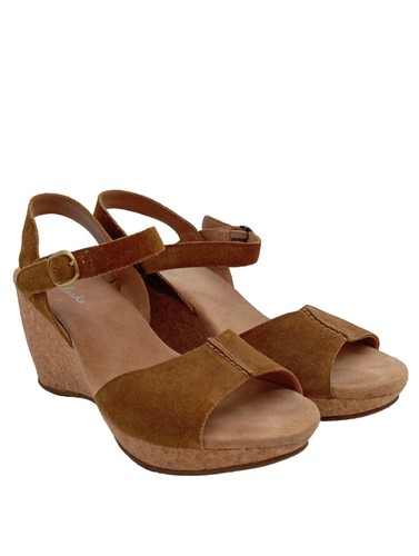 Clarks sandalo zeppa donna - a,