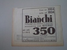advertising Pubblicità 1934