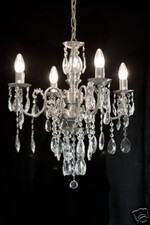 Lampadario cristallo 4 luci