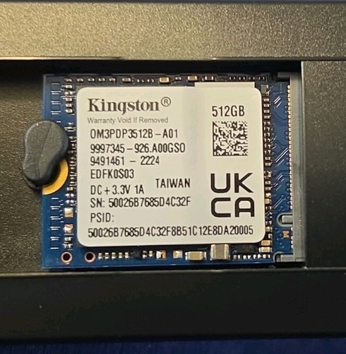 Ssd nvme kingston 512 - m.2,