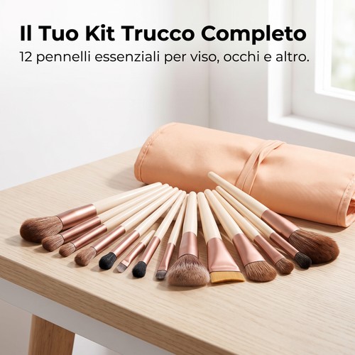 Set pennelli make up - pennelli,