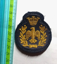 VECCHIO FREGIO STEMMA PER BUSTINA BERRETTO CAPPELLO AVIERE AERONAUTICA MILITARE