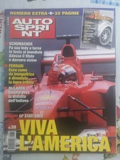 AUTOSPRINT 2000/39 GP F1 STATI UNITI MICHAEL SCHUMACHER LOTUS EXIGE TVR CHIMAERA