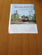 1993 ULTIMO SALUTO ALLE ALN 773 AUTOMOTRICI ROTABILI ACCANTONATI FS EPOCA 