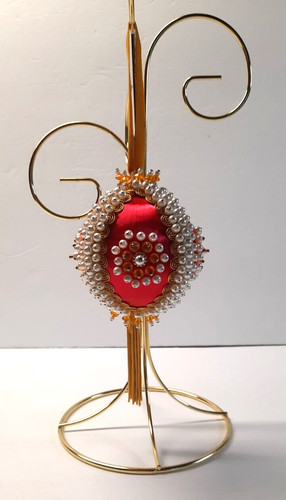 Perline ornamento natalizio