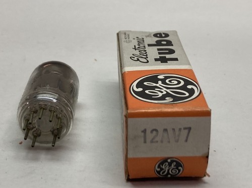 General electric 12av7 vacuum - general, electric,12av7,vacuum
