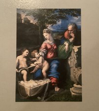 1 cartolina artistica Madonna