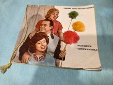Depliant Carlo Dapporto commedia musicale Monsieur Cenerentolo anni ‘60