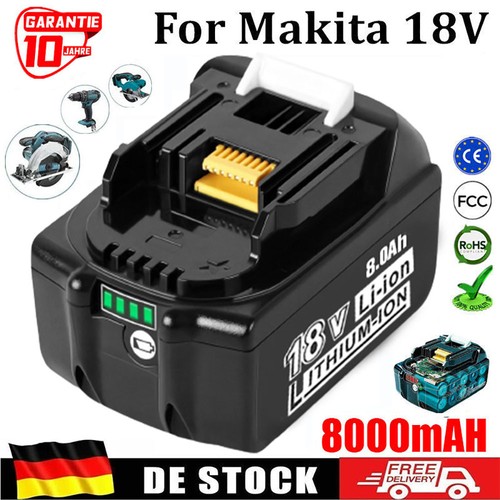 8000 mah per batteria makita - 8000,