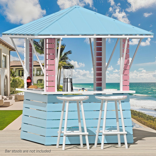 Outdoor grill gazebo - 8',
