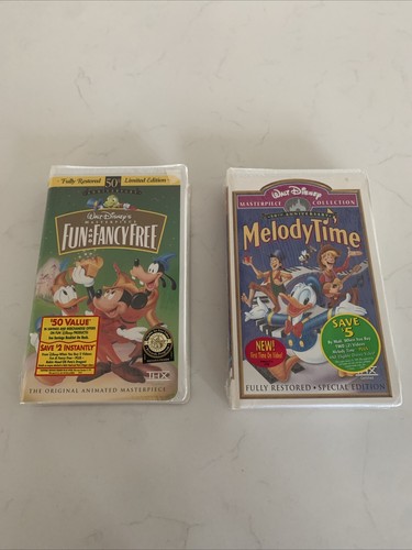 Lot disney vhs classics - (2),