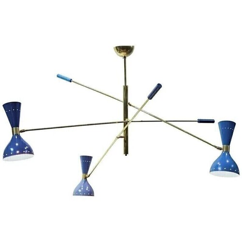 Lampadario stilnovo triennale - lampadario,