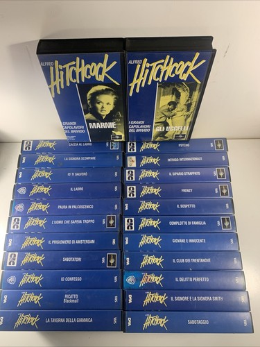 Alfred hitchcock vhs - alfred,