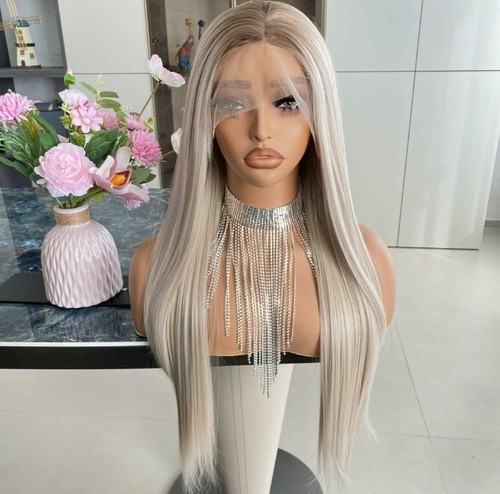 Front lace wig human hair - hd,