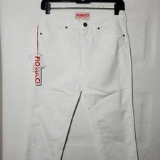 Fiorucci Jeans Donna 26 Bianco Skinny 26X29 Nuovo con etichette 