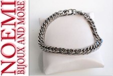 NOEMI GIOIELLI BRACCIALE + COLLANA UOMO  ACCIAIO OFFERTA COU50