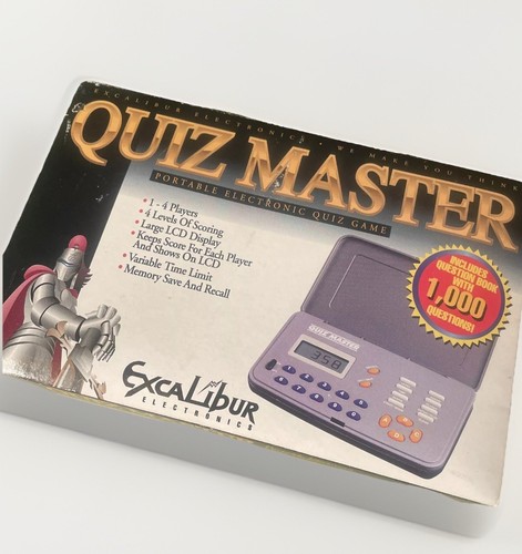 Excalibur quiz master model - quiz,