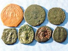 Lotto di 7 - Follis in bronzo