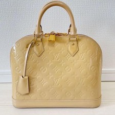 Borsa Louis Vuitton Alma Vernis beige