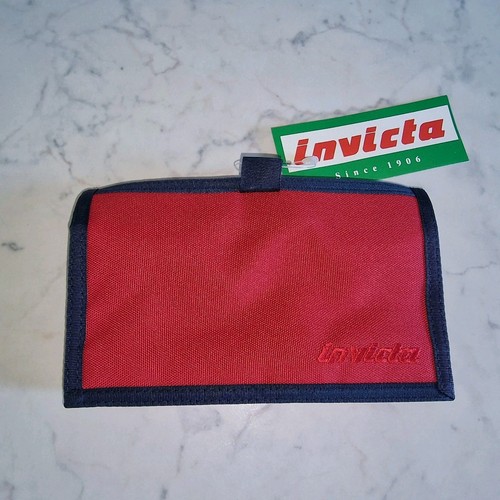 Unisex red wallet with - red,