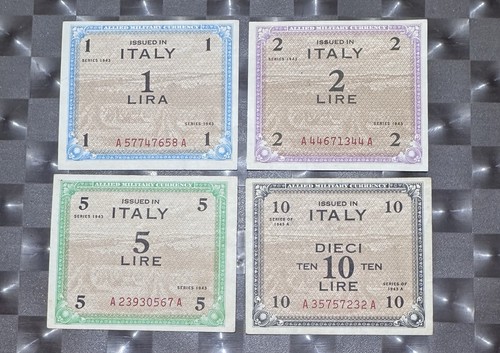 Lotto banconote am - 4,