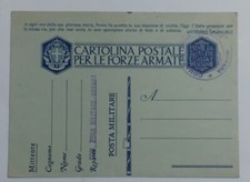 Cartolina Postale Per Le Forze