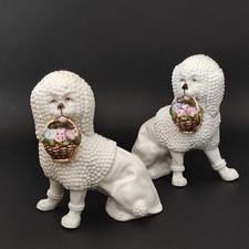 Coppia di "Cani Staffordshire" in porcellana - Inizi XX sec. (cod. 621)