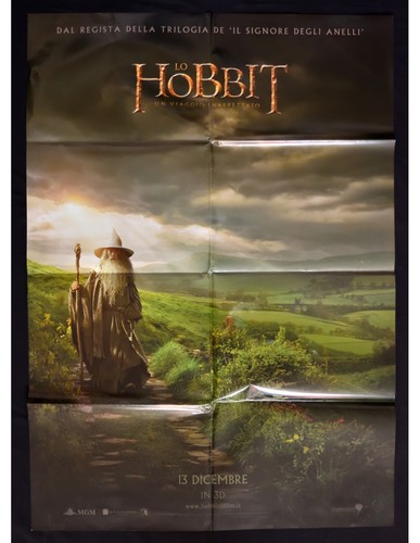 Manifesto hobbit viaggio - lo,