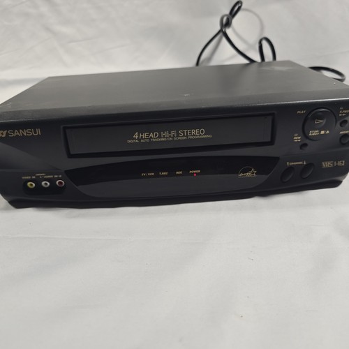 Sansui vcr vhf6010d - vcr, 4