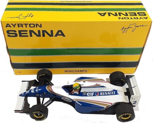 Ayrton senna minichamps 18 - senna, 1:18