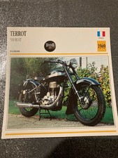 CARTE FICHE MOTO collection