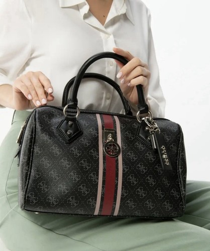 Guess logo satchel - guess, handle