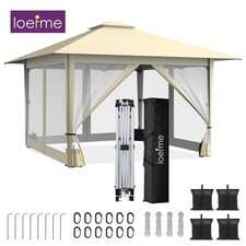 Gazebo 3.9 X 3.9m Impermeabile
