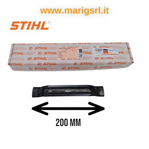 Lama 200mm stihl per robot - lama,