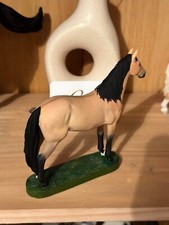 Model resin horse cm  painted