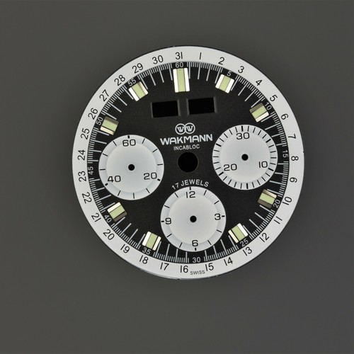 Wakmann dial quadrante valjoux - dial,