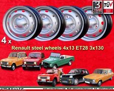 4 cerchi acciaio Renault R4 R5
