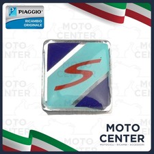 TARGHETTA LOGO ADESIVO S