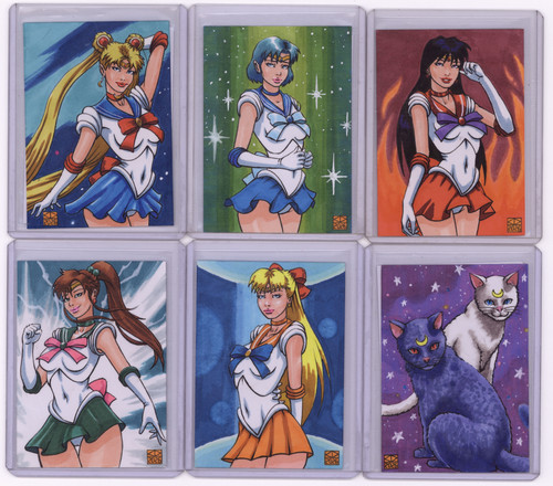 Aceo set carte disegno - carte, da