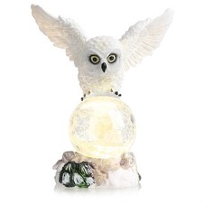 ® LED figura gufo con palla