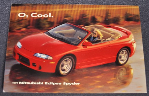 Cartolina mitsubishi eclipse - mitsubishi,