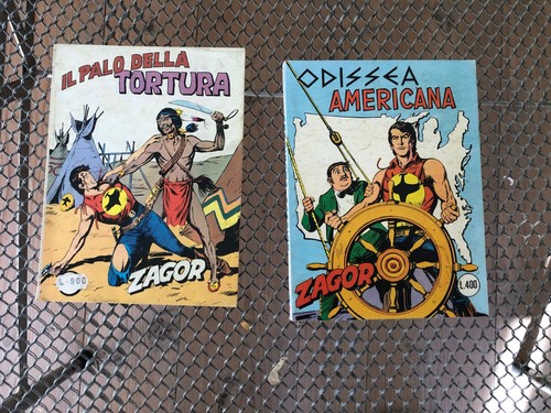 Lotto zagor scritta rossa - zagor,