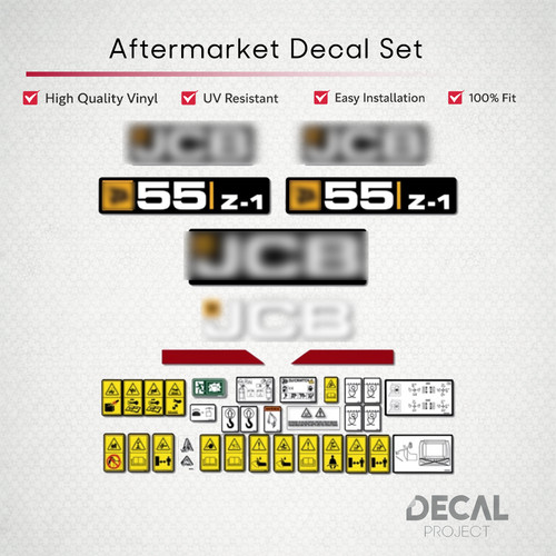 Set decalcomanie aftermarket