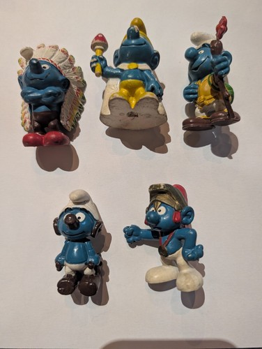 Puffi vintage peyo schleich - puffi,